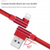 1M 90 Degree USB Data Charger Fast Cable 