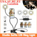 Photo Studio Selfie LED Ring Light with Cell Phone Mobile Holder for Youtube Live Stream Makeup,Ring Lamp for iPhone/Android