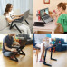 Two Fan Laptop Desks Portable Adjustable Foldable Laptop Notebook Lap PC Folding Desk Table Vented Stand Bed Tray