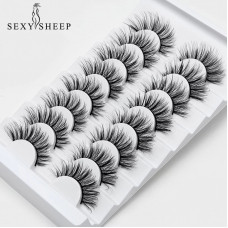  10 pair 100% Real Mink Eyelashes 3D Natural