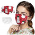 Christmas Print Resue Breathable Multi-purpose Face Cover