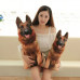 Cute Dog 3D Simulation Shape Plush 