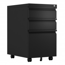 BLACK MOBILE CABINET