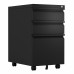 BLACK MOBILE CABINET