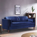 Living room sofa - 3P - Blue