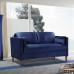 Living room sofa - 2P - Blue