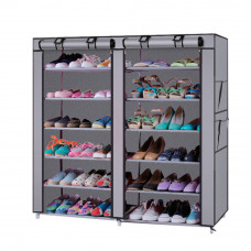 【SEA】Gray Non-woven Fabric Shoe Rack