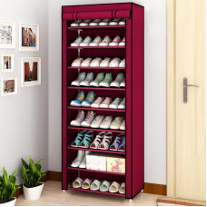 【SEA】Red wine Multilayer Shoe Cabinet