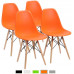 【SEA】Orange Dining Chairs Set of 2