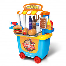 Kids BBQ Grill Toy Kitchen Set