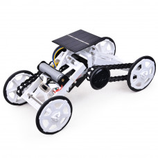 DIY solar upgraded four-wheel drive climbing car